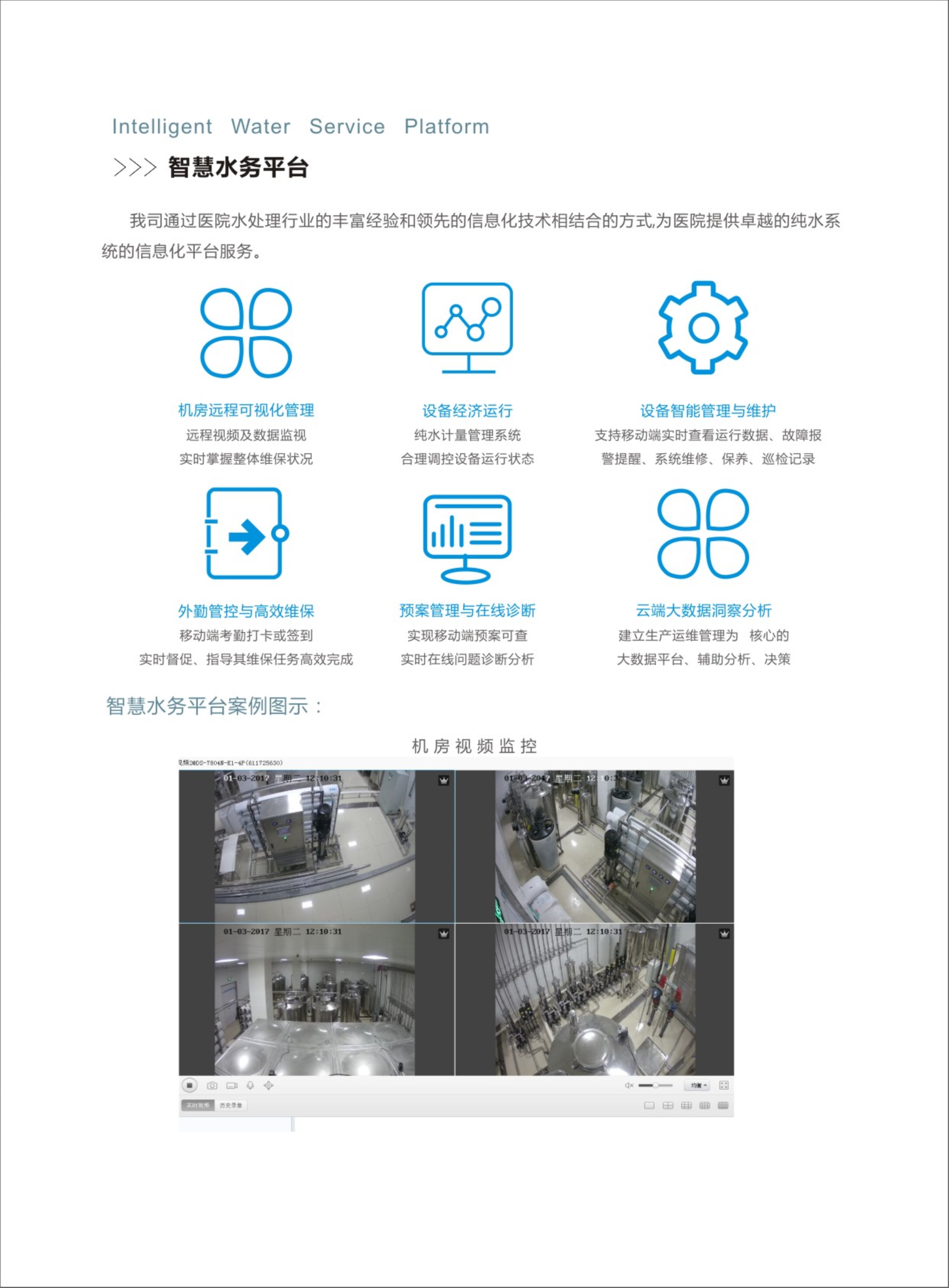 醫(yī)院中央純水系統(tǒng)解決方案-智慧水務(wù)平臺(tái)